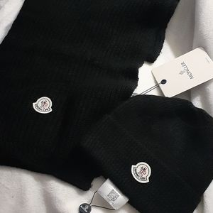 Monclear scarf and beanie